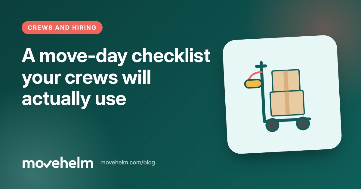 A move-day checklist your crews will actually use: cover illustration