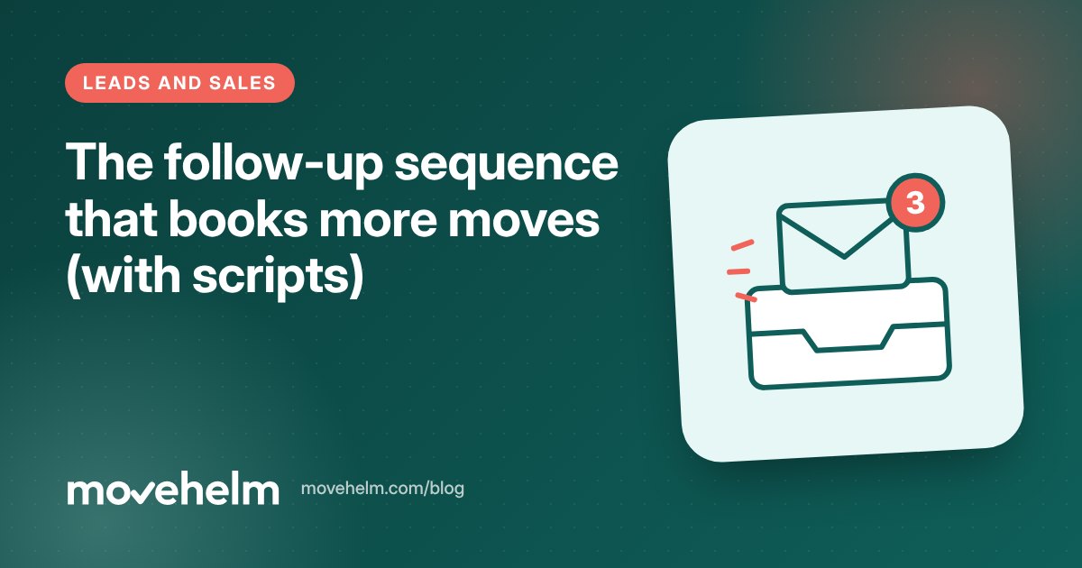 The follow-up sequence that books more moves (with scripts): cover illustration